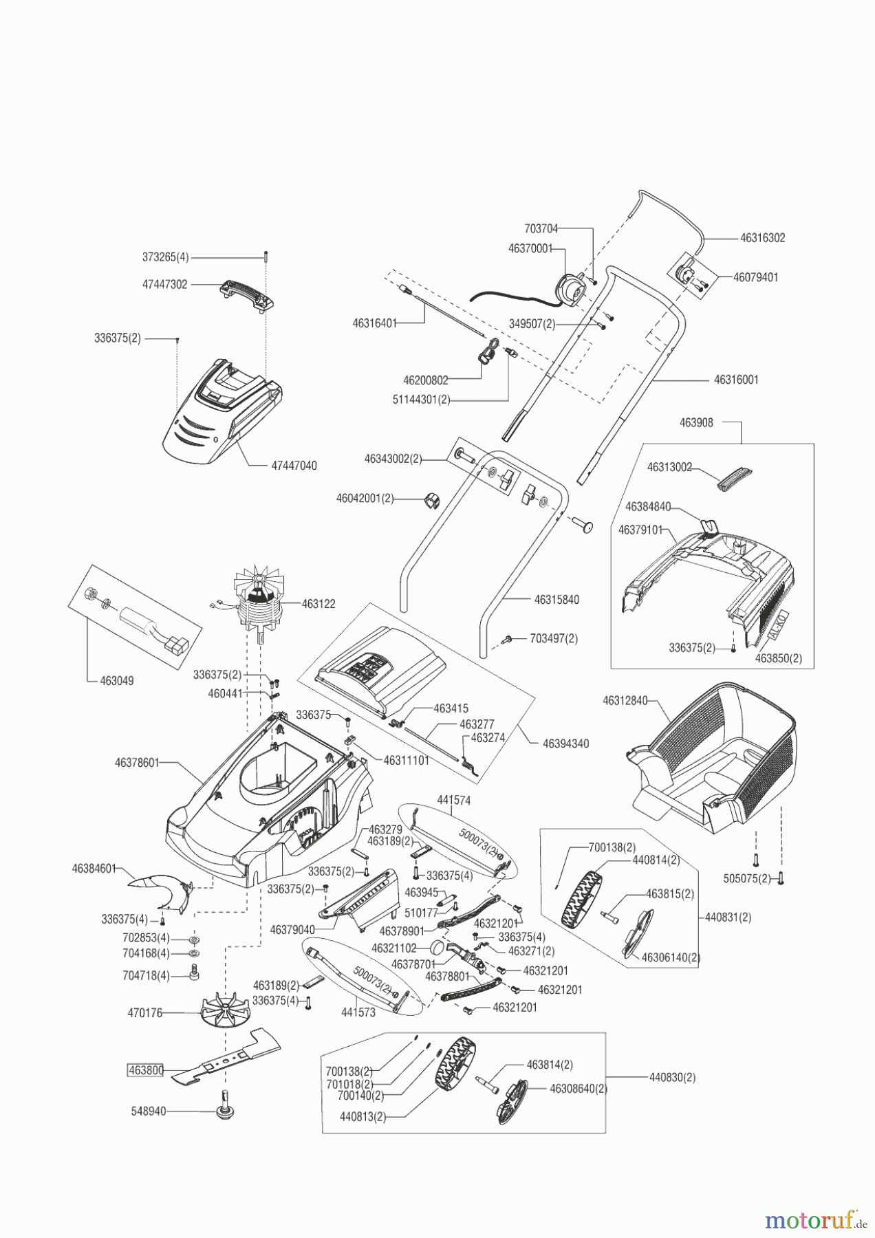  AL-KO Gartentechnik Elektrorasenmäher COMFORT 34 E  ab 12/2014 Seite 1