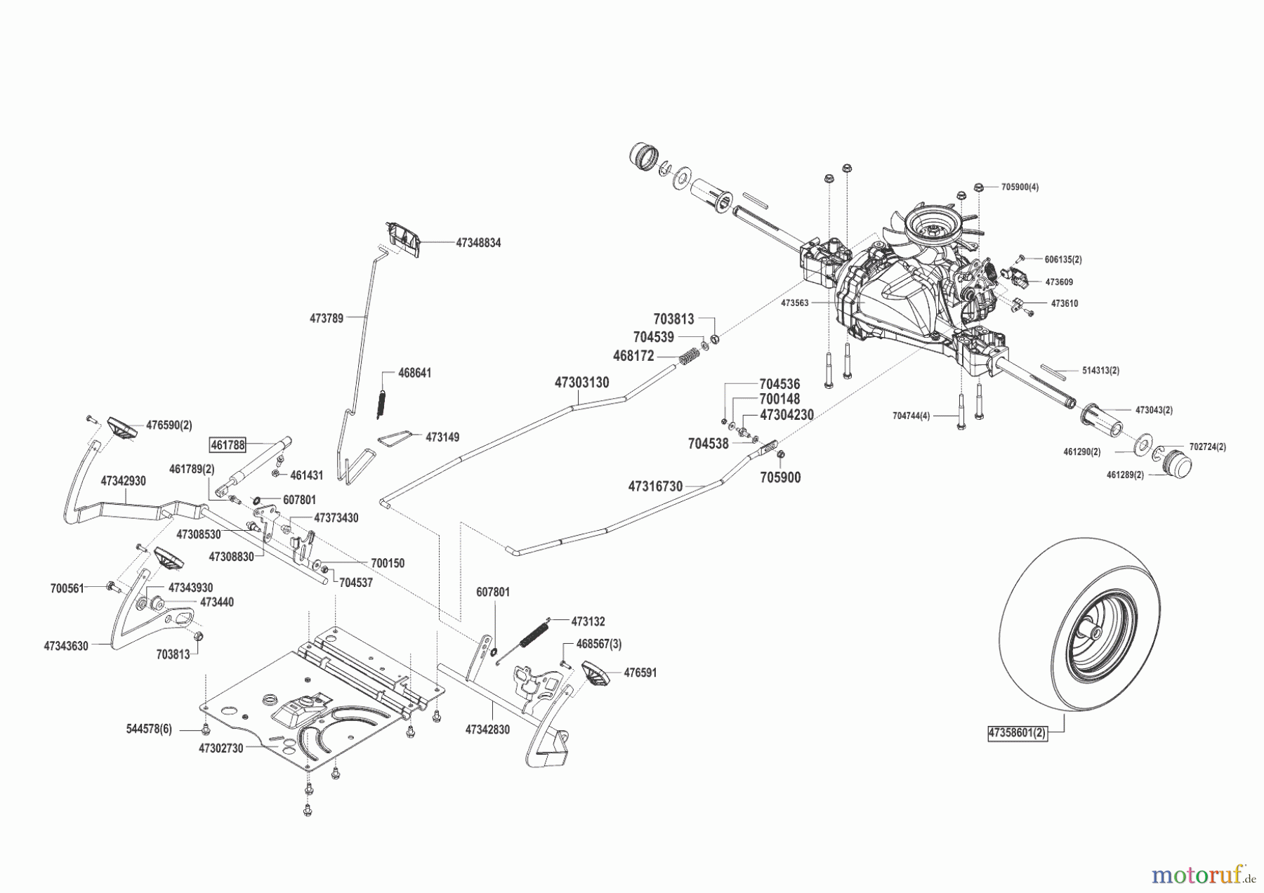  Solo by AL-KO Gartentechnik Rasentraktor T 16-95.5 HD V2  03/2015 - 05/2015 Seite 4