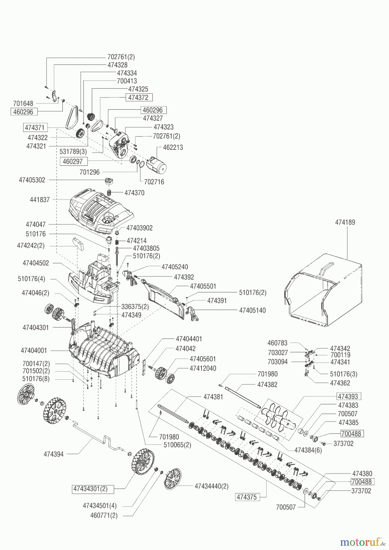  AL-KO Gartentechnik Vertikutierer 38.6 E Combi Care Comfort  01/2016 - 12/2019 Seite 1