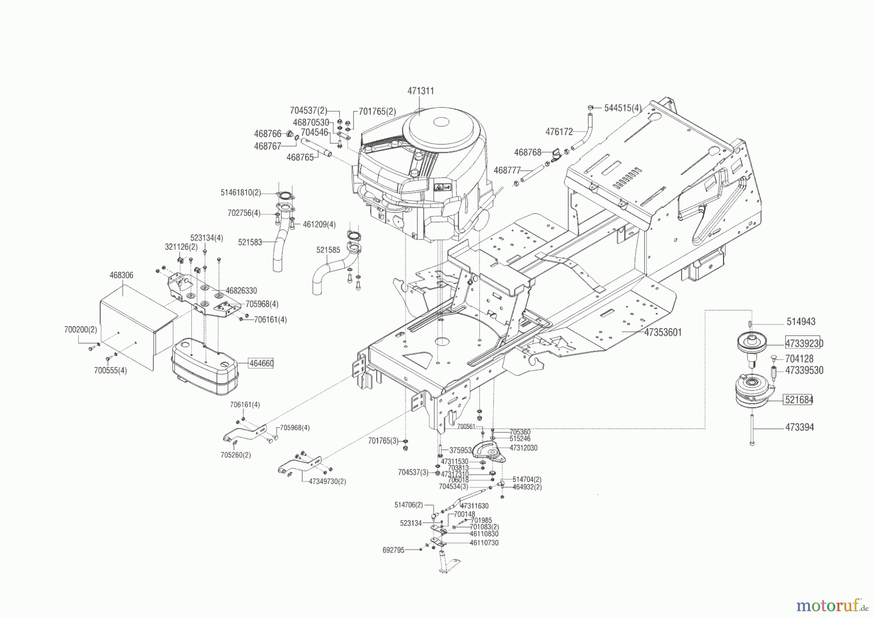  Solo by AL-KO Gartentechnik Rasentraktor T16-105.6 HD V2  01/2016 - 03/2016 Seite 2