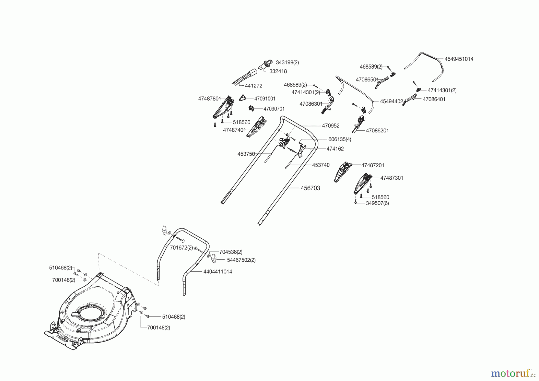  AL-KO Gartentechnik Benzinrasenmäher Highline 510 IR  ab 07/2016 Seite 2