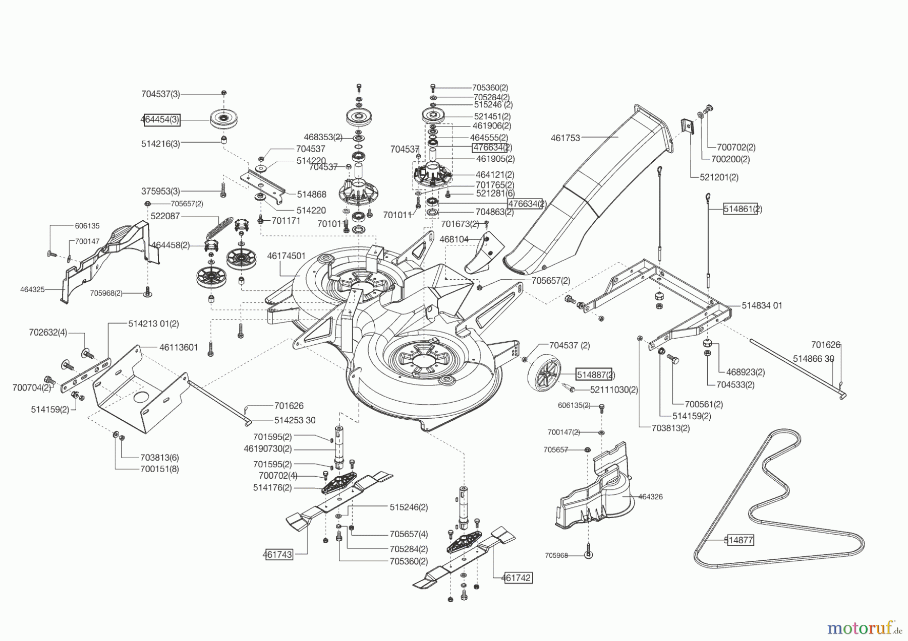  AL-KO Gartentechnik Rasentraktor T13-92 HD PRO HVC  ab 09/2016 Seite 5