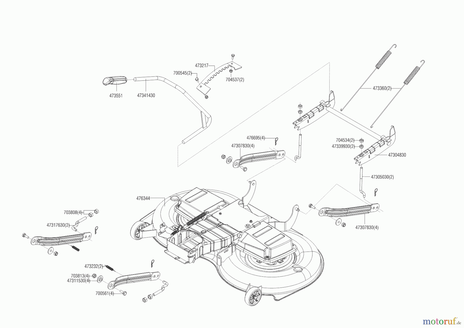  Solo by AL-KO Gartentechnik Rasentraktor T23-125.6 HD V2  03/2018 - 05/2018 Seite 5