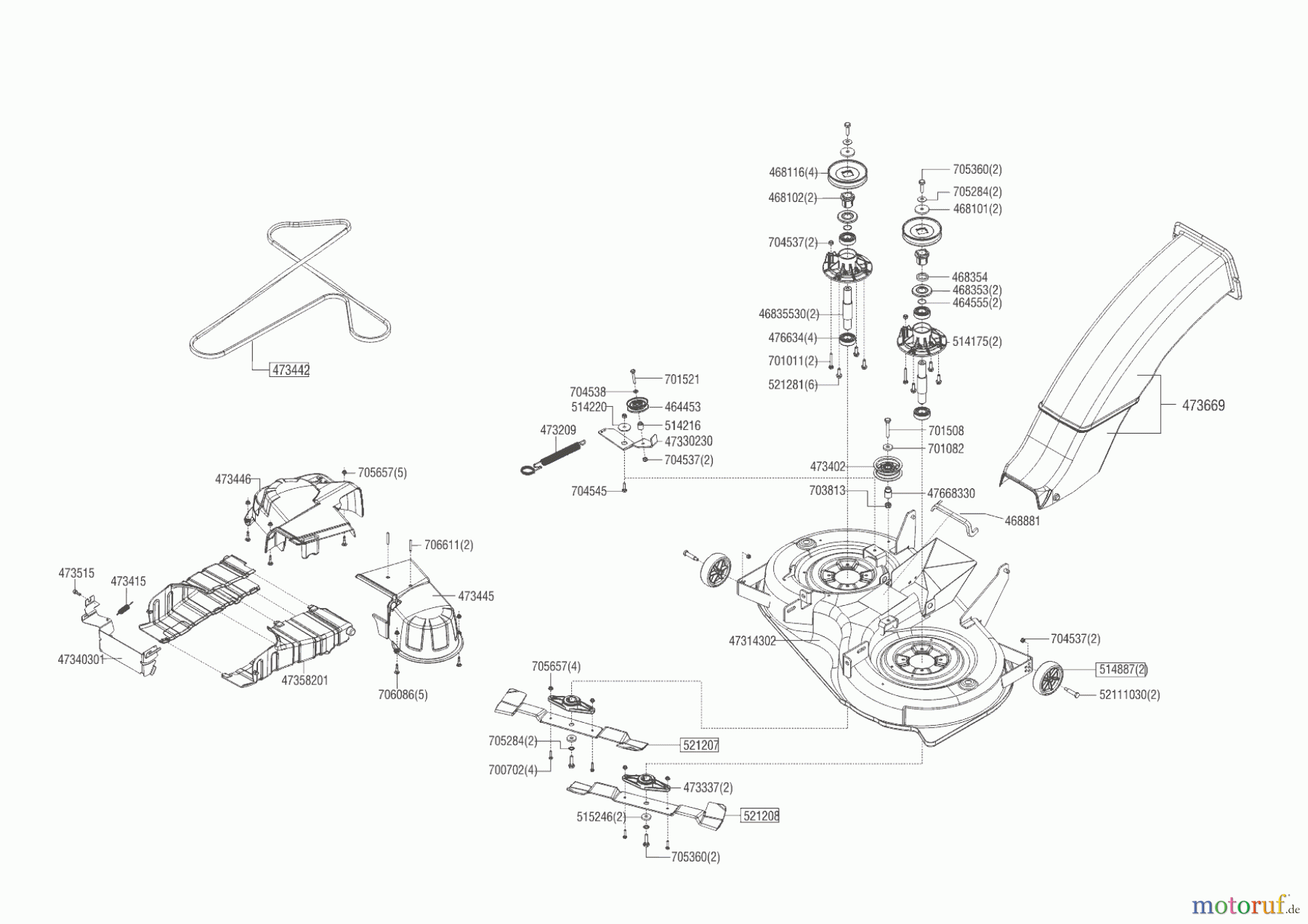  Solo by AL-KO Gartentechnik Rasentraktor T15-105.6 HD-A  06/2018 - 02/2019 Seite 6