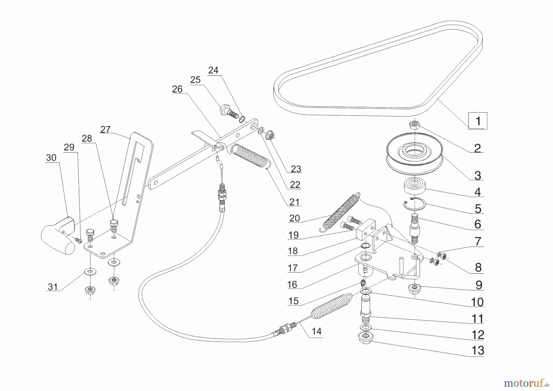  Solo by AL-KO Gartentechnik Aufsitzmäher  RIDER R7-65.8 HD  12/2018 - 08/2020 Seite 9