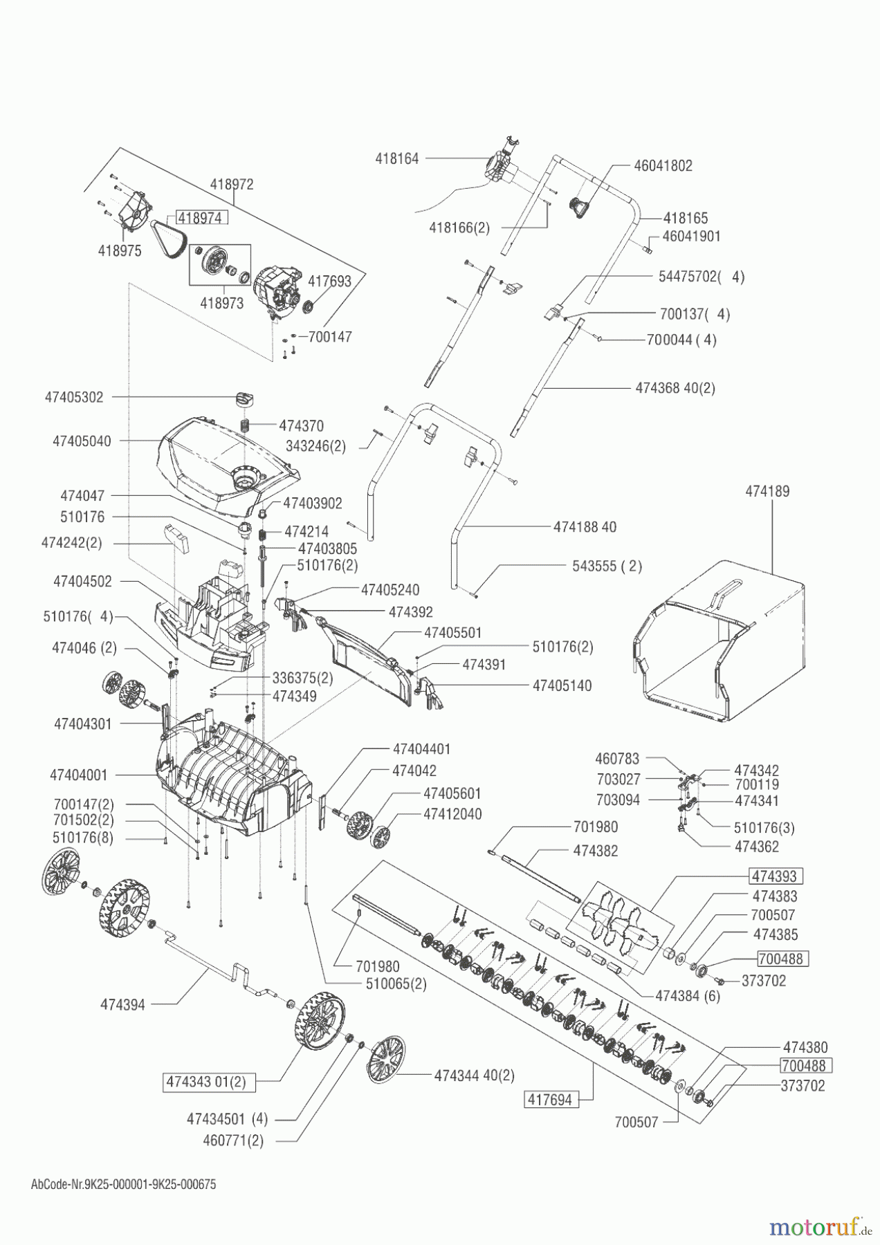  AL-KO Gartentechnik Vertikutierer 38.6 E Combi Care Comfort  ab 12/2019 Seite 1