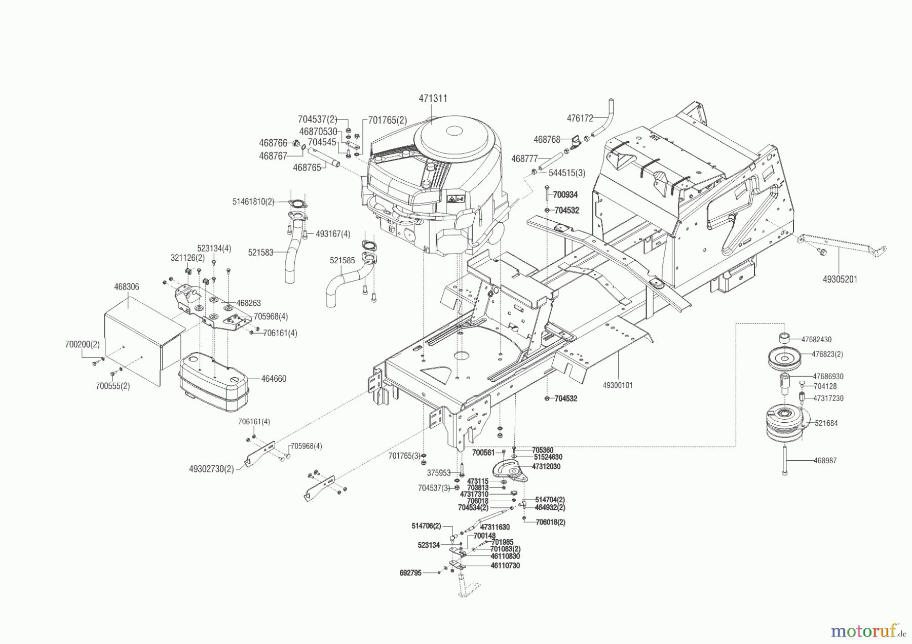  Solo by AL-KO Gartentechnik Rasentraktor T16-103.7 HD V2 COMFORT   ab 09/2021 Seite 2