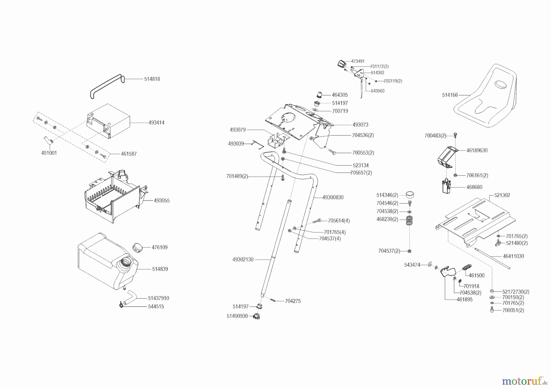  AL-KO Gartentechnik Rasentraktor TRAKTOR 18-103.2 HD COMFORT  11/2022 - 04/2023 Seite 7