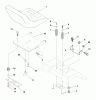 Husqvarna YTH 1848XPE (954567260) - Yard Tractor (2002-02 & After) Ersatzteile Seat Assembly