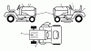 Husqvarna YTH 2042 (96043012102) - Yard Tractor (2011-06 & After) Ersatzteile DECALS