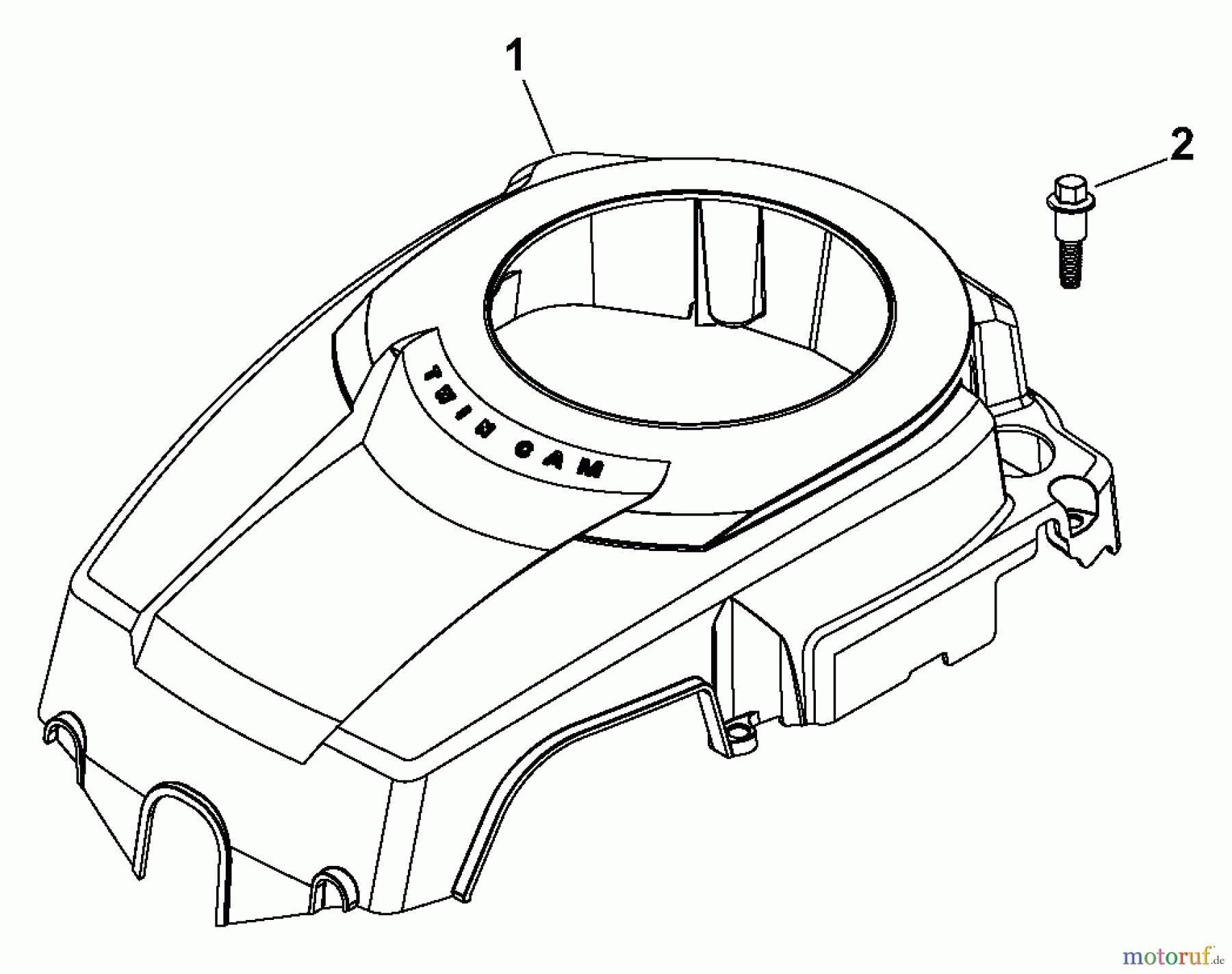  Husqvarna Rasen und Garten Traktoren YTH 20F42T (960430005) (917.279241) - Husqvarna Yard Tractor (2006-05 & After) (Sears Craftsman) Blower Housing & Baffles