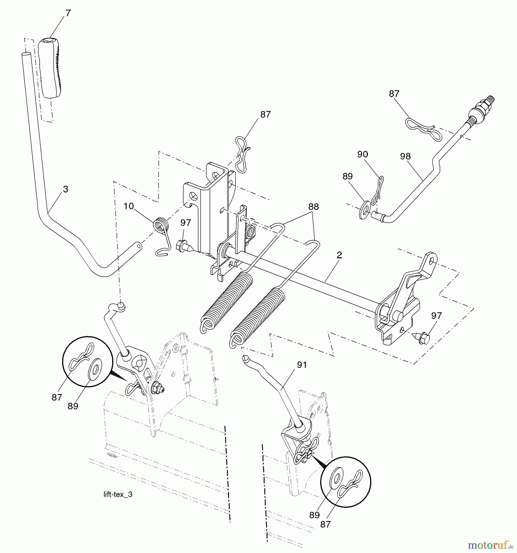  Husqvarna Rasen und Garten Traktoren YTH 2454 (96043005400) - Husqvarna Yard Tractor (TSC) (2008-04 & After) Mower Life