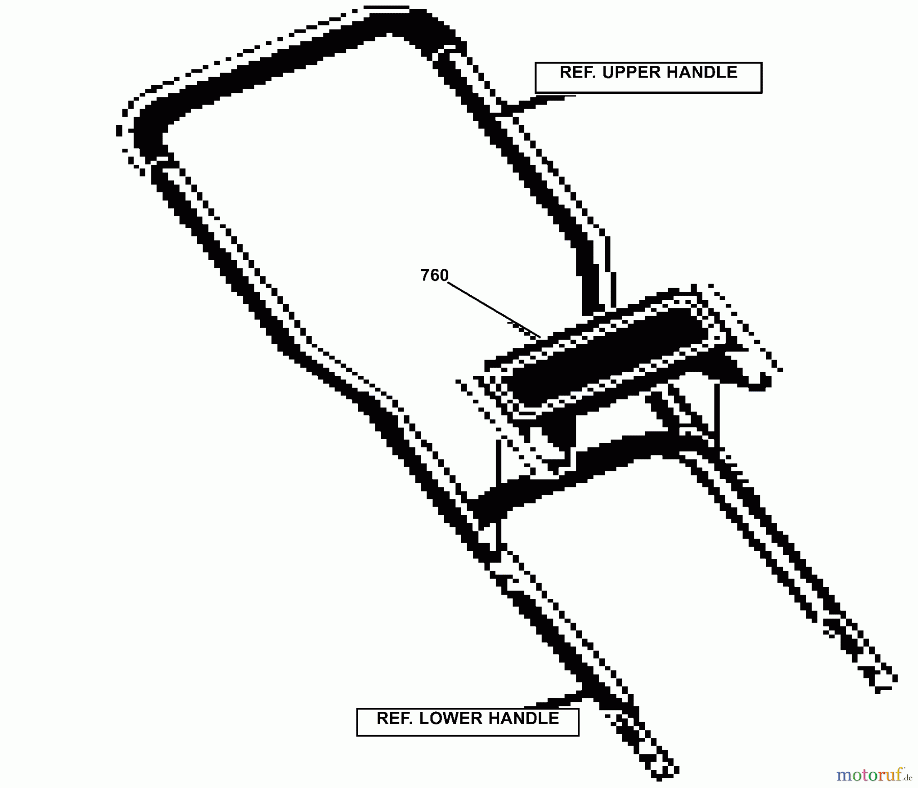  Husqvarna Kantenschneider LE 359 - Husqvarna Walk-Behind Edger (1998-02 & After) Handle Panel Assy.