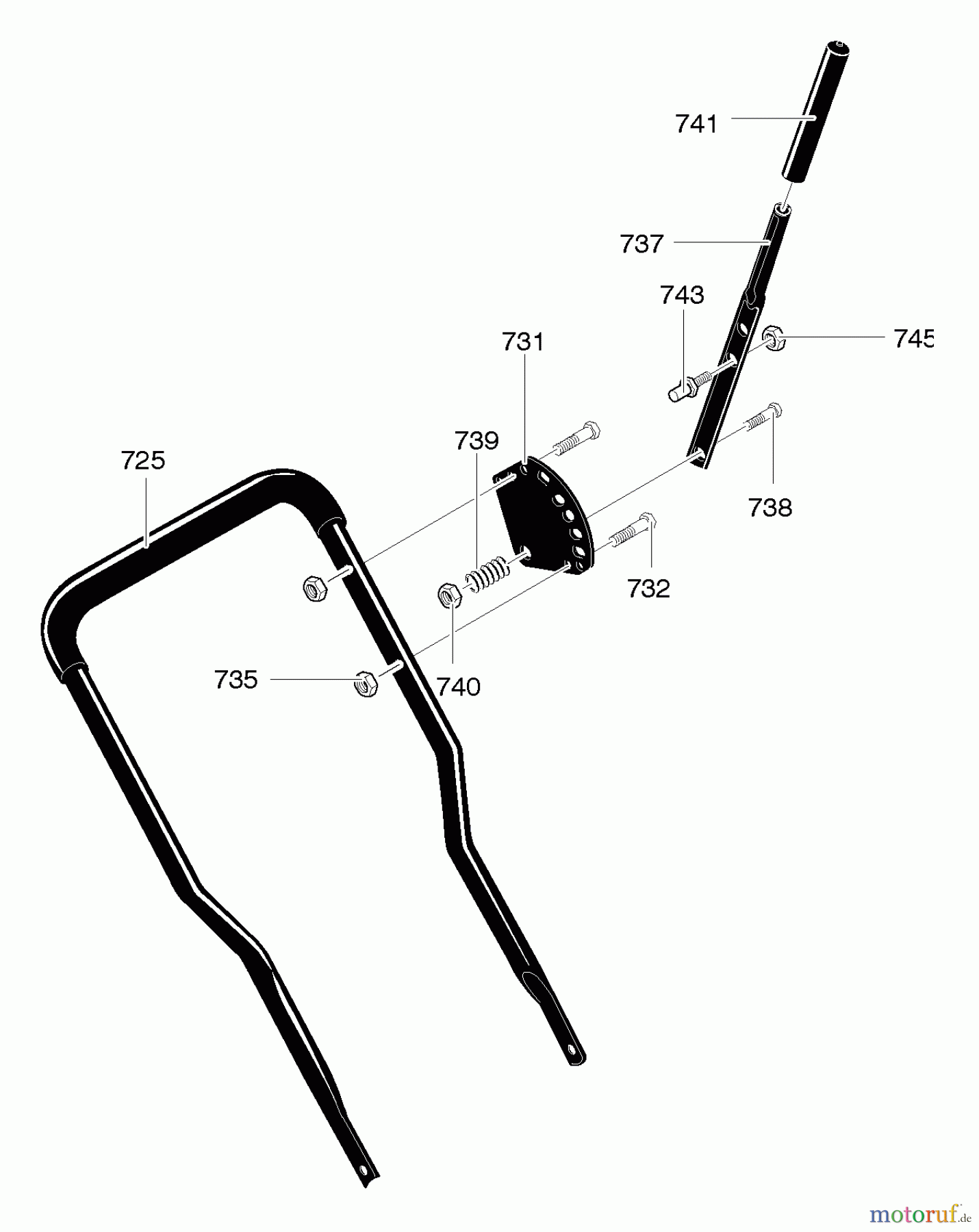  Husqvarna Kantenschneider LE 389 - Husqvarna Walk-Behind Edger (2006-04 & After) Clutch / Drive Lever Assembly