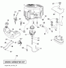 Husqvarna 2146XLS (96043006700) - Lawn Tractor (2008-12 & After) Ersatzteile Engine