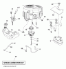 Husqvarna 2348LS (96043006400) - Lawn Tractor (2008-11 & After) Ersatzteile Engine / Fuel Tank