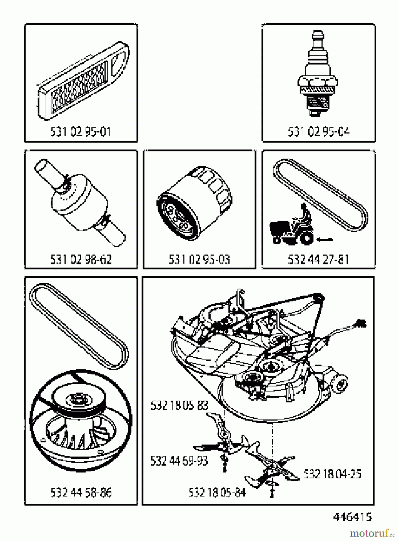 Husqvarna Rasen und Garten Traktoren CTH 194 (96051003001) - Husqvarna Lawn Tractor (2012-05 & After) FREQUENTLY USED PARTS