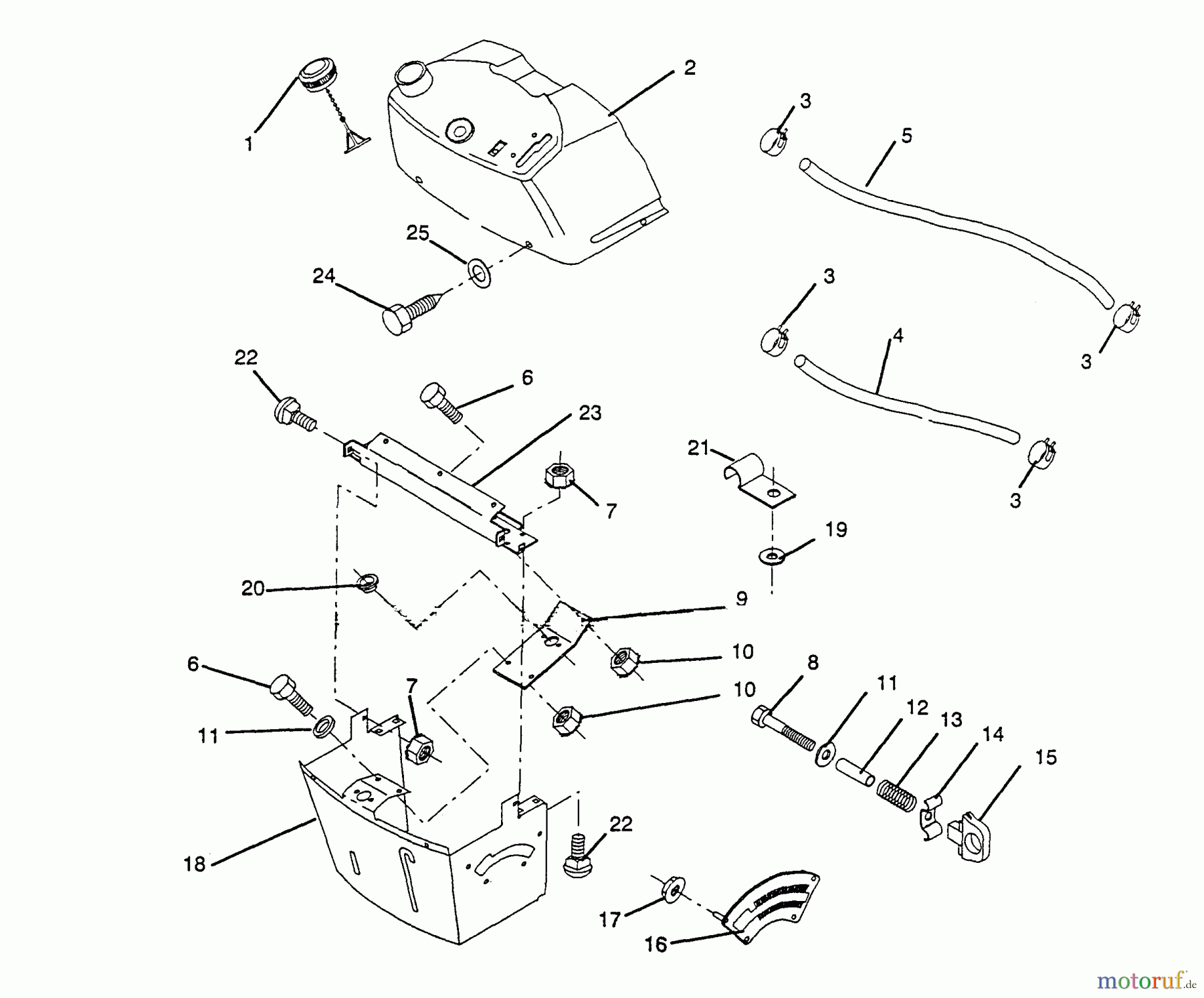  Husqvarna Rasen und Garten Traktoren LT 92012 (954000251) - Husqvarna Lawn Tractor (1993-01 & After) Dash