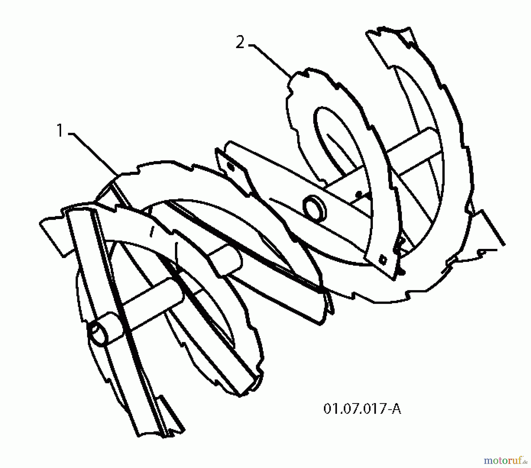  Jonsered Schneefräsen ST 2109 E (96191004001) - Jonsered Snow Thrower (2010-08) AUGER HOUSING IMPELLER #3