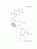 Kawasaki Motoren FA210V - AS02 bis FH641V - DS24 FD501V-AS03 - Kawasaki FD501V 4-Stroke Engine Ersatzteile AIR-FILTER/MUFFLER