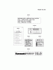 Kawasaki Motoren FA210V - AS02 bis FH641V - DS24 FD501V-BS03 - Kawasaki FD501V 4-Stroke Engine Ersatzteile LABEL