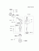 Kawasaki Motoren FA210V - AS02 bis FH641V - DS24 FD501V-BS05 - Kawasaki FD501V 4-Stroke Engine Ersatzteile PISTON/CRANKSHAFT