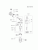 Kawasaki Motoren FA210V - AS02 bis FH641V - DS24 FD590V-BS06 - Kawasaki FD590V 4-Stroke Engine Ersatzteile PISTON/CRANKSHAFT