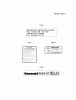 Kawasaki Motoren FA210V - AS02 bis FH641V - DS24 FD611V-BS00 - Kawasaki FD611V 4-Stroke Engine Ersatzteile LABEL
