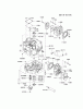 Kawasaki Motoren FA210V - AS02 bis FH641V - DS24 FD731V-FS00 - Kawasaki FD731V 4-Stroke Engine Ersatzteile CYLINDER/CRANKCASE