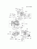 Kawasaki Motoren FA210V - AS02 bis FH641V - DS24 FH381V-AS10 - Kawasaki FH381V 4-Stroke Engine Ersatzteile CYLINDER/CRANKCASE