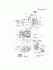 Kawasaki Motoren FA210V - AS02 bis FH641V - DS24 FH381V-DS03 - Kawasaki FH381V 4-Stroke Engine Ersatzteile CYLINDER/CRANKCASE
