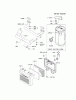 Kawasaki Motoren FA210V - AS02 bis FH641V - DS24 FH381V-DS12 - Kawasaki FH381V 4-Stroke Engine Ersatzteile AIR-FILTER/MUFFLER