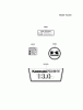 Kawasaki Motoren FA210V - AS02 bis FH641V - DS24 FH381V-CS07 - Kawasaki FH381V 4-Stroke Engine Ersatzteile LABEL