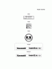 Kawasaki Motoren FA210V - AS02 bis FH641V - DS24 FH430V-AS36 - Kawasaki FH430V 4-Stroke Engine Ersatzteile LABEL