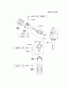 Kawasaki Motoren FA210V - AS02 bis FH641V - DS24 FH381V-ES07 - Kawasaki FH381V 4-Stroke Engine Ersatzteile PISTON/CRANKSHAFT