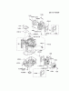 Kawasaki Motoren FA210V - AS02 bis FH641V - DS24 FH381V-AS20 - Kawasaki FH381V 4-Stroke Engine Ersatzteile CYLINDER/CRANKCASE