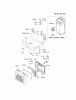 Kawasaki Motoren FA210V - AS02 bis FH641V - DS24 FH430V-CS03 - Kawasaki FH430V 4-Stroke Engine Ersatzteile AIR-FILTER/MUFFLER