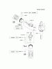 Kawasaki Motoren FA210V - AS02 bis FH641V - DS24 FH381V-DS21 - Kawasaki FH381V 4-Stroke Engine Ersatzteile PISTON/CRANKSHAFT