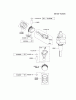 Kawasaki Motoren FA210V - AS02 bis FH641V - DS24 FH381V-CS11 - Kawasaki FH381V 4-Stroke Engine Ersatzteile PISTON/CRANKSHAFT