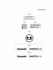 Kawasaki Motoren FA210V - AS02 bis FH641V - DS24 FH430V-BS35 - Kawasaki FH430V 4-Stroke Engine Ersatzteile LABEL