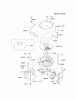 Kawasaki Motoren FA210V - AS02 bis FH641V - DS24 FH451V-AS04 - Kawasaki FH451V 4-Stroke Engine Ersatzteile COOLING-EQUIPMENT