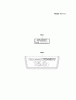 Kawasaki Motoren FA210V - AS02 bis FH641V - DS24 FH451V-AS01 - Kawasaki FH451V 4-Stroke Engine Ersatzteile LABEL