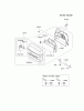 Kawasaki Motoren FA210V - AS02 bis FH641V - DS24 FH451V-AS20 - Kawasaki FH451V 4-Stroke Engine Ersatzteile AIR-FILTER/MUFFLER