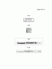 Kawasaki Motoren FA210V - AS02 bis FH641V - DS24 FH480V-BS23 - Kawasaki FH480V 4-Stroke Engine Ersatzteile LABEL