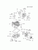 Kawasaki Motoren FA210V - AS02 bis FH641V - DS24 FH480V-DS24 - Kawasaki FH480V 4-Stroke Engine Ersatzteile CYLINDER/CRANKCASE