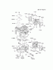 Kawasaki Motoren FA210V - AS02 bis FH641V - DS24 FH500V-AS05 - Kawasaki FH500V 4-Stroke Engine Ersatzteile CYLINDER/CRANKCASE