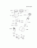 Kawasaki Motoren FA210V - AS02 bis FH641V - DS24 FH500V-AS07 - Kawasaki FH500V 4-Stroke Engine Ersatzteile LUBRICATION-EQUIPMENT