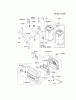 Kawasaki Motoren FA210V - AS02 bis FH641V - DS24 FH500V-AS15 - Kawasaki FH500V 4-Stroke Engine Ersatzteile AIR-FILTER/MUFFLER