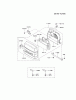 Kawasaki Motoren FA210V - AS02 bis FH641V - DS24 FH500V-AS18 - Kawasaki FH500V 4-Stroke Engine Ersatzteile AIR-FILTER/MUFFLER