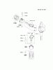 Kawasaki Motoren FA210V - AS02 bis FH641V - DS24 FH500V-AS07 - Kawasaki FH500V 4-Stroke Engine Ersatzteile PISTON/CRANKSHAFT